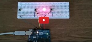 Video - How to Use Arduino & Push Button Switches to Turn an LED on/off