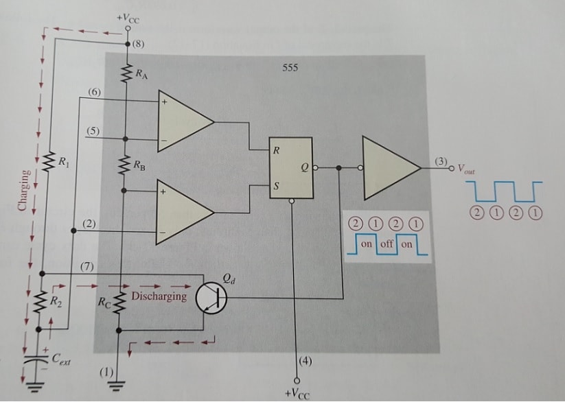 Astable-555-Timer-Circuit